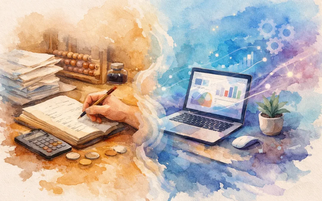 Manual Bookkeeping vs Automation