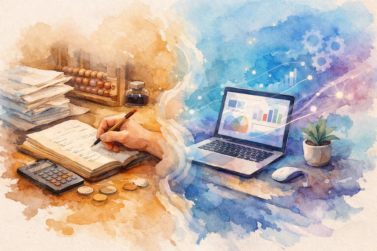 Manual Bookkeeping vs Automation