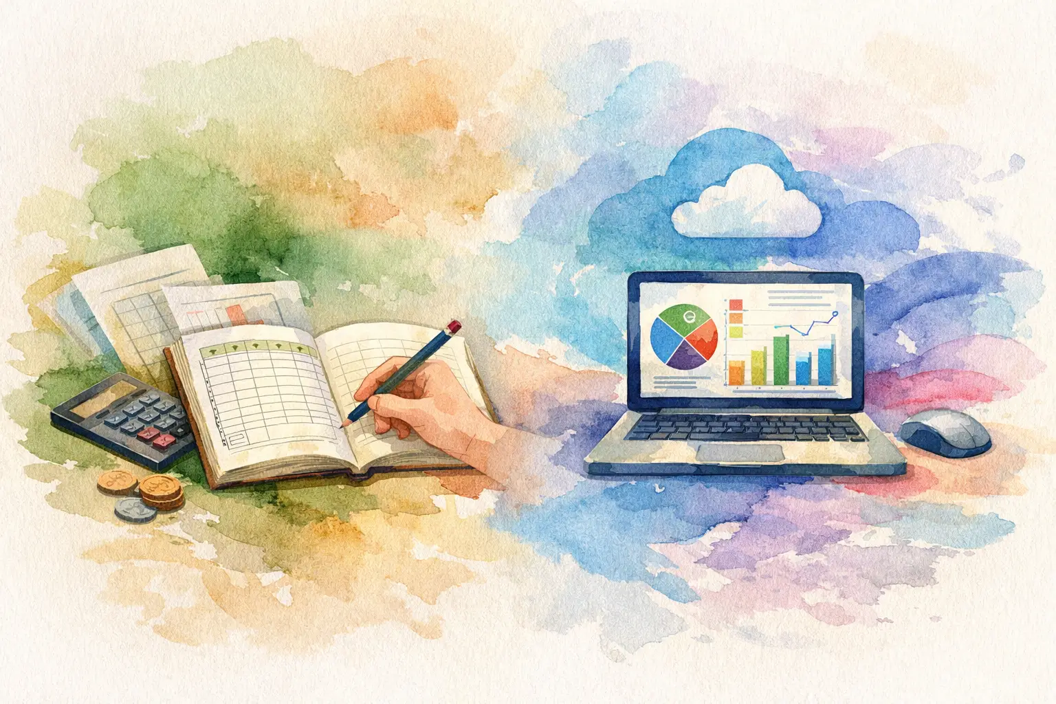 Spreadsheet Accounting vs Software