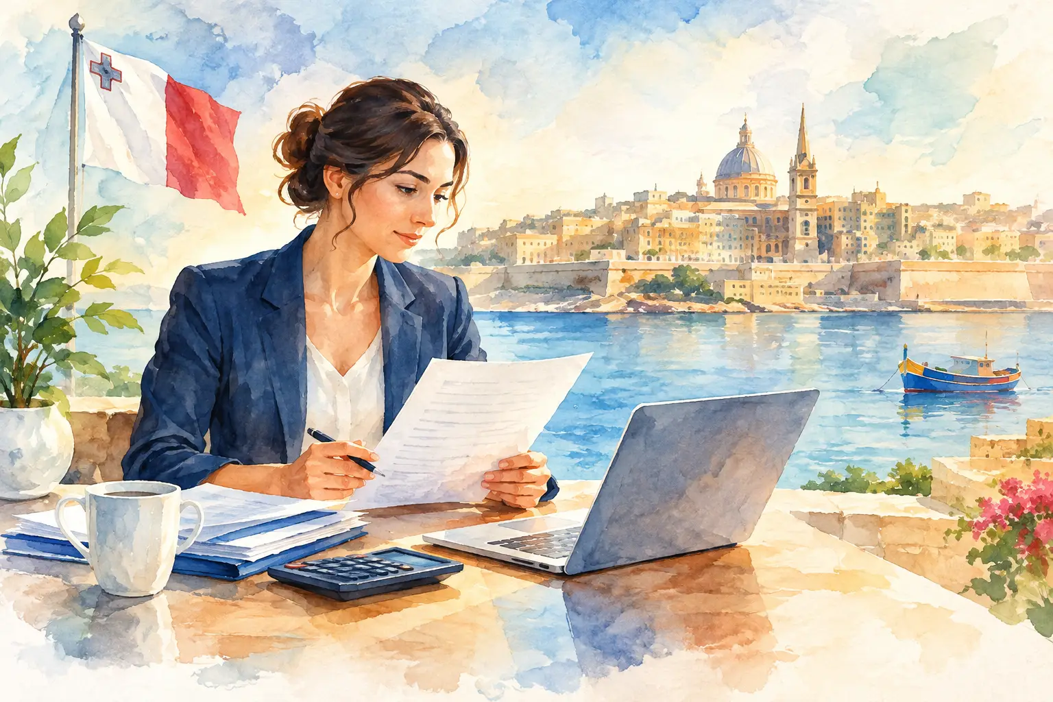 Who Files CFR VAT Returns for a Malta Business?