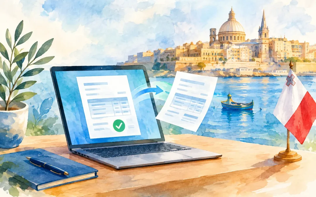 Are Electronic Invoices Legal for Malta Businesses?