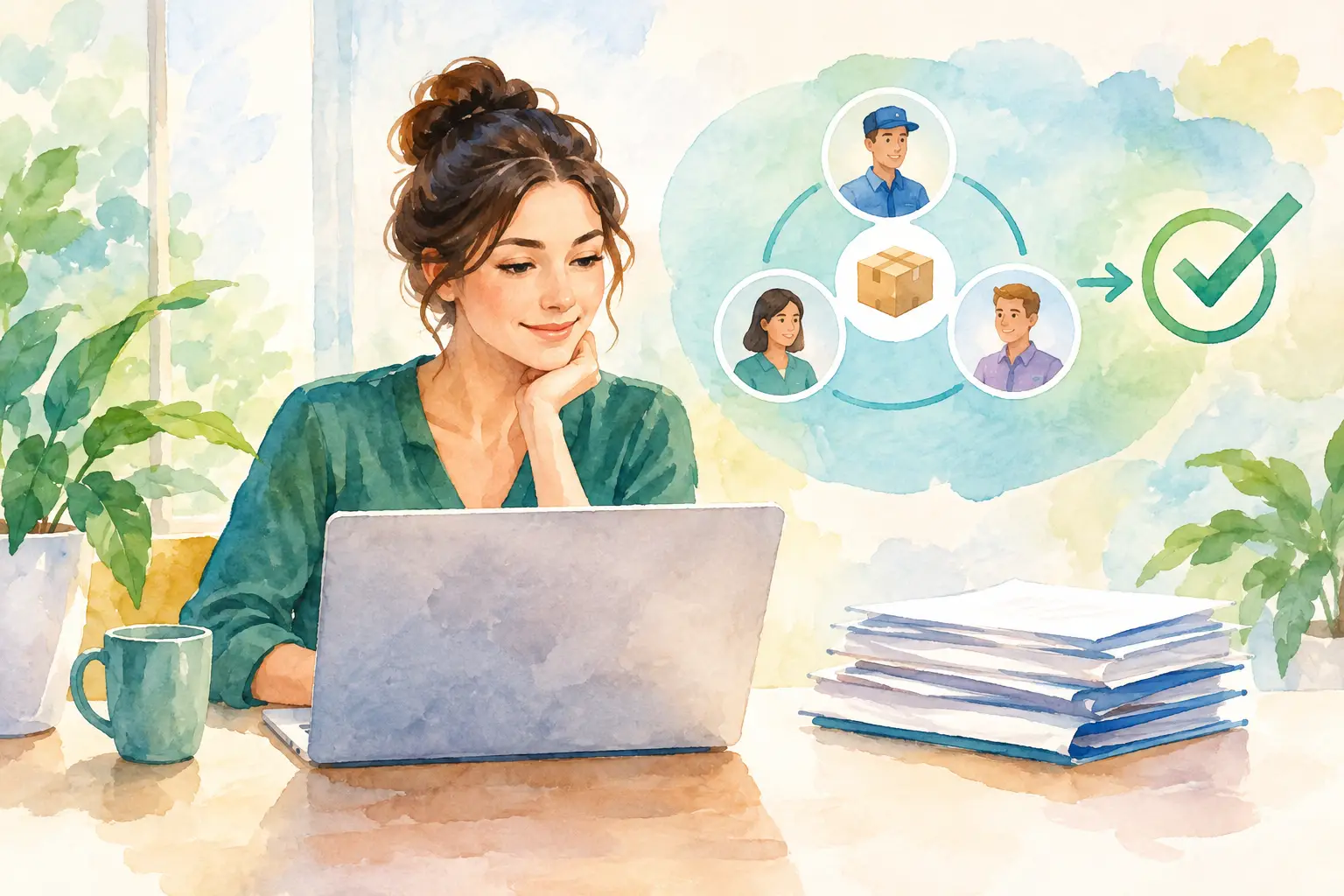 Supplier Memory Example: Less Admin Each Month